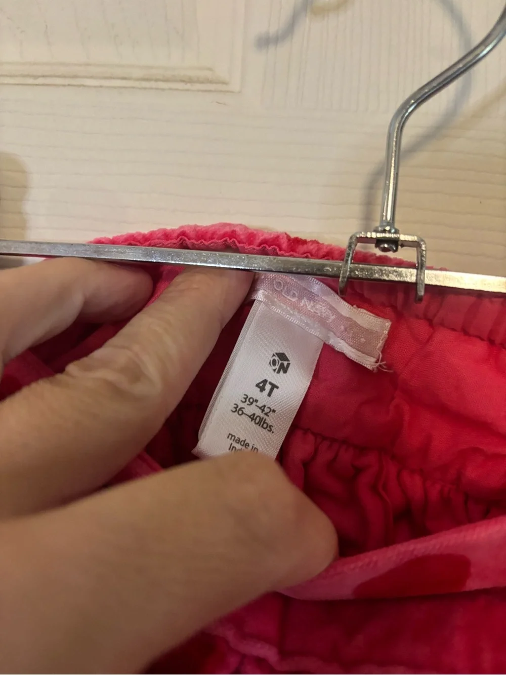 Old Navy bright velvet